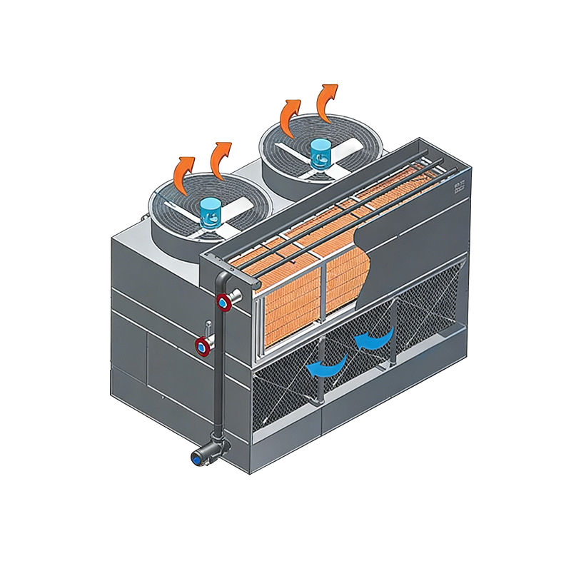 Enfriador Evaporativo de Tornillo Refrigerado por Agua